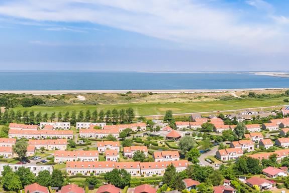 Luchtfoto van het park | De Soeten Haert