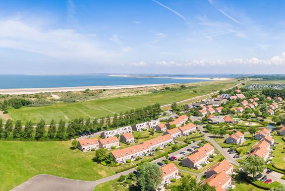 Luchtfoto van het park | De Soeten Haert